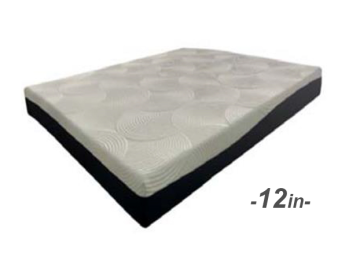 12" Memory Foam Mattress by Miami Furniture Outlet