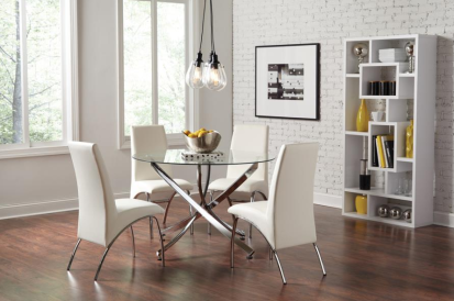 Bezel 5-Piece Dining Set