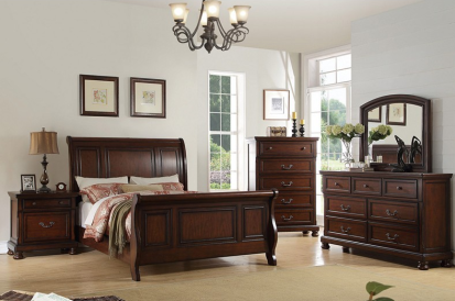 Elegance Sleigh Bedroom Set
