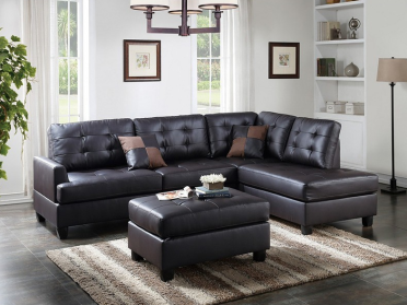 Espresso Sectional Sofa