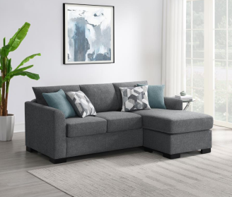 Loft Grey Sleeper Sectional