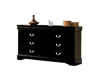 Louis Philippe Black Dresser