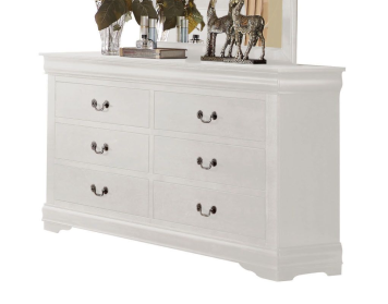 Louis Philippe White Dresser