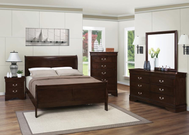 Lux Louis Philippe Bedroom Set