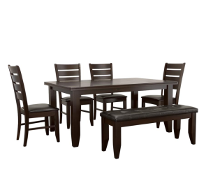 Mallorca Dining Set w/Bench